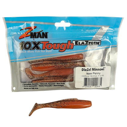 Z Man Diezel MinnowZ 4" Inch | Soft Lure Single Pc