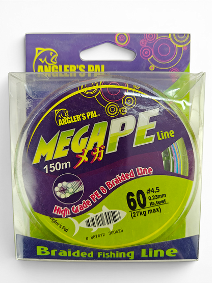 MegaPE X8 Braided Line-150m Spools