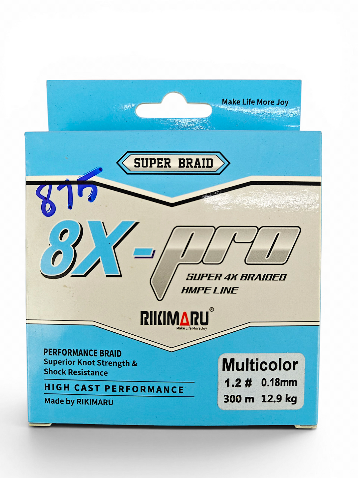 Rikimaru 8X-Pro Braided Line 300m-Spools