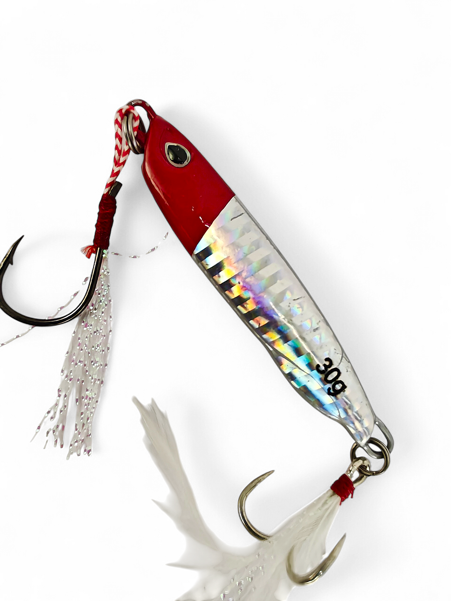 Jig Lure with Single Assist and Treble Hooks | 30gms