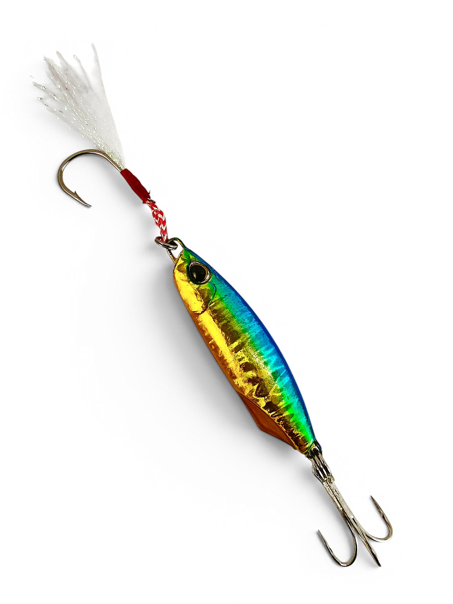 Pushpa Jigs Lure with Single Assist and Treble Hooks  |40gms